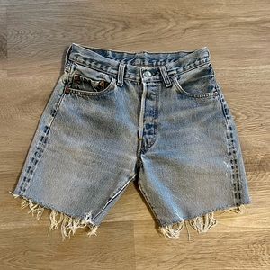 Vintage Levi’s 501 Cut Off Jean Short
